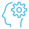 Continuously Upskill And Reskill Our Skilled Workforce Icon