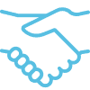 Excelling In Customer Satisfaction Icon