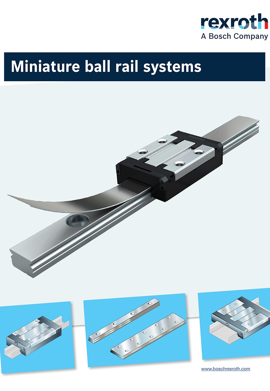 Rexroth Miniature Ball Rail Systems